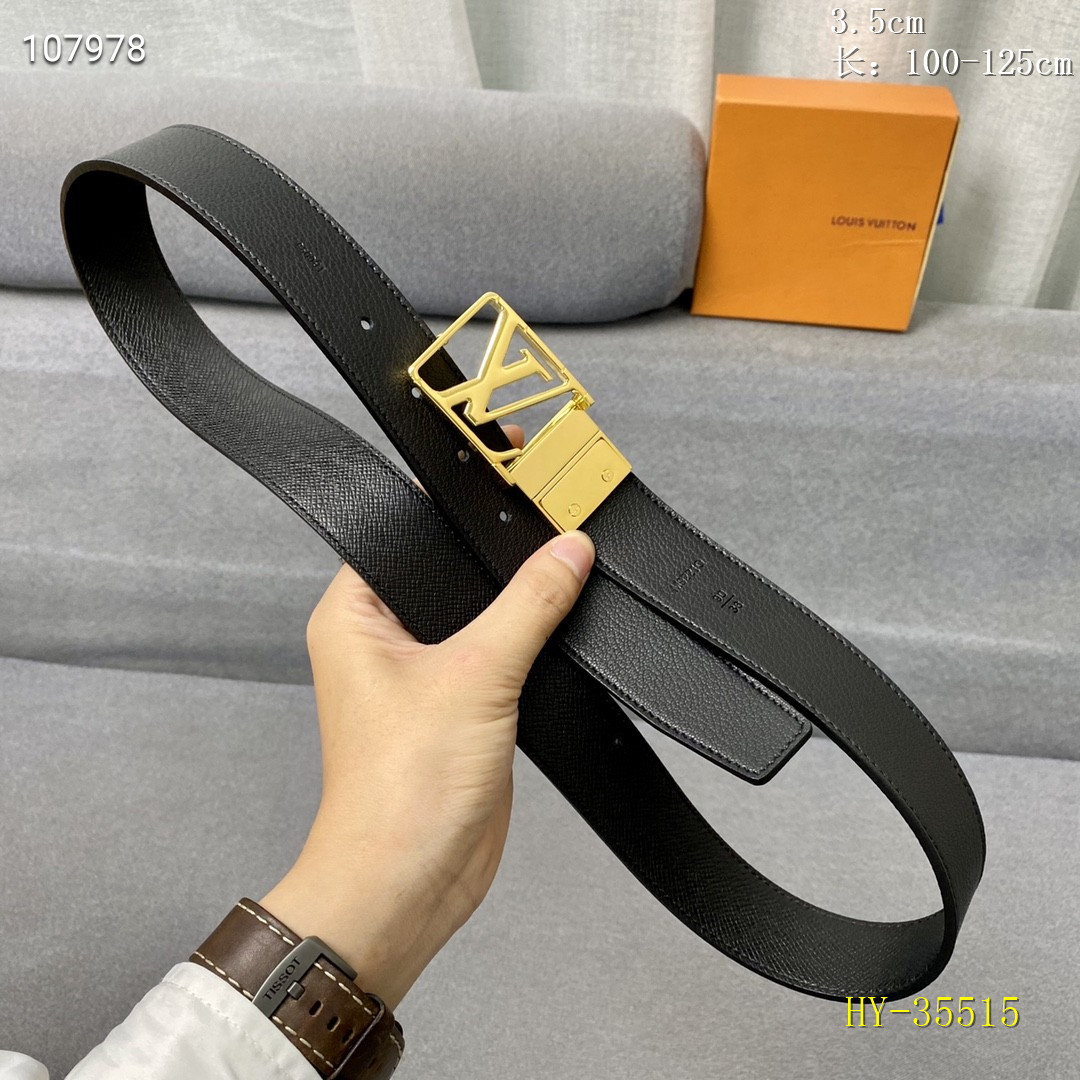 LV Belts 3.5 cm Width 032